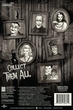 Super7 - The Munsters ReAction Wave 3 - Biker Herman (Grayscale)