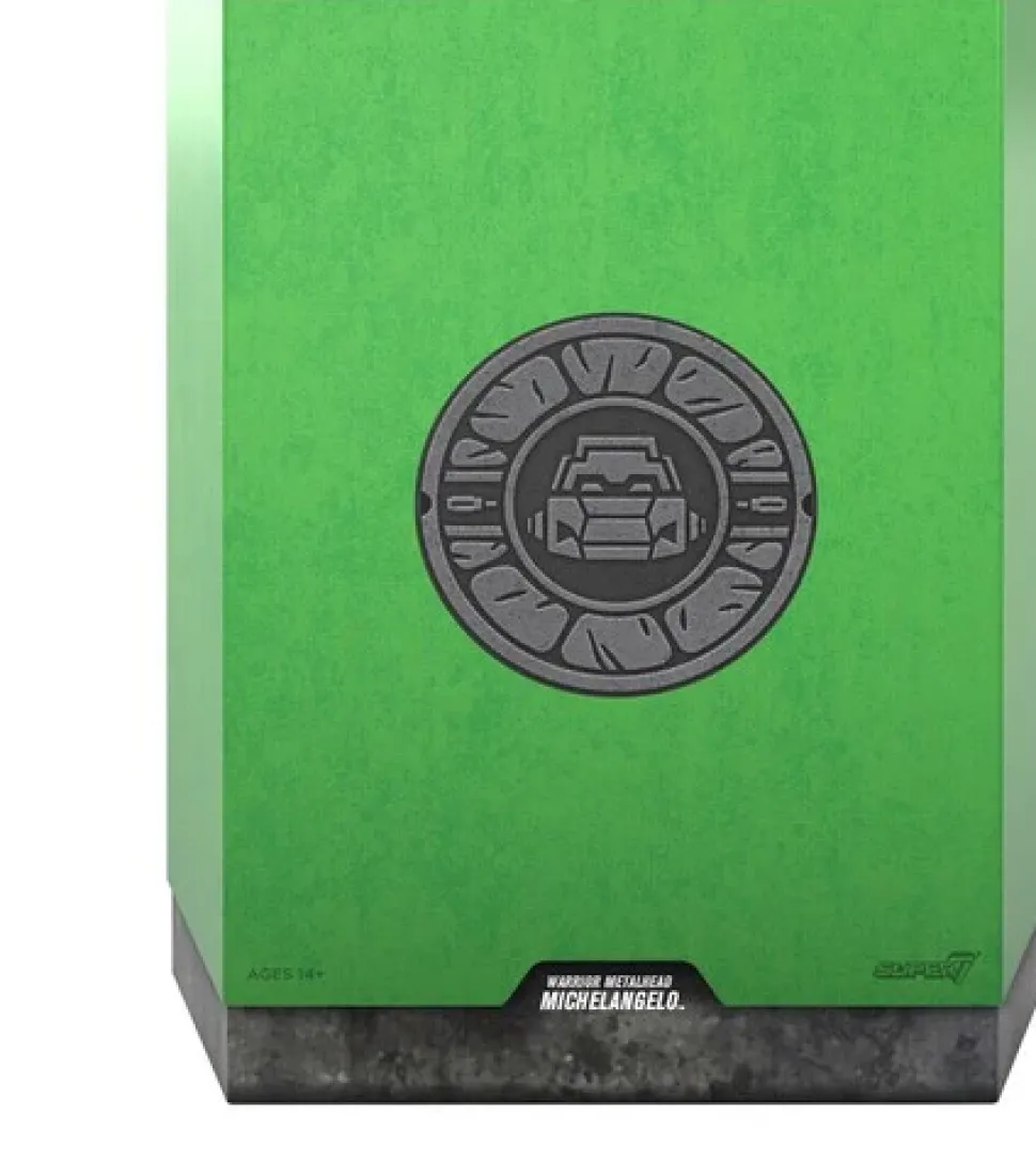 Super7 - TMNT Teenage Mutant Ninja Turtles ULTIMATES! Wave 7 - Warrior Metalhead Michelangelo