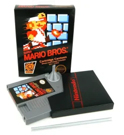 Super Mario Bros NES Cartridge Flask | Licensed Nintendo Merchandise 5oz