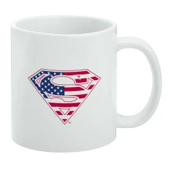 Superman - American Flag Shield Mug