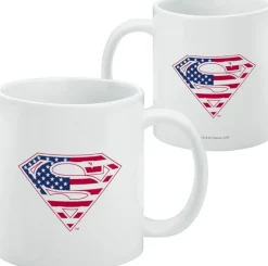 Superman - American Flag Shield Mug