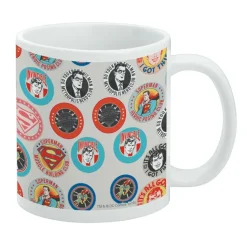 Superman - Button Pattern Mug