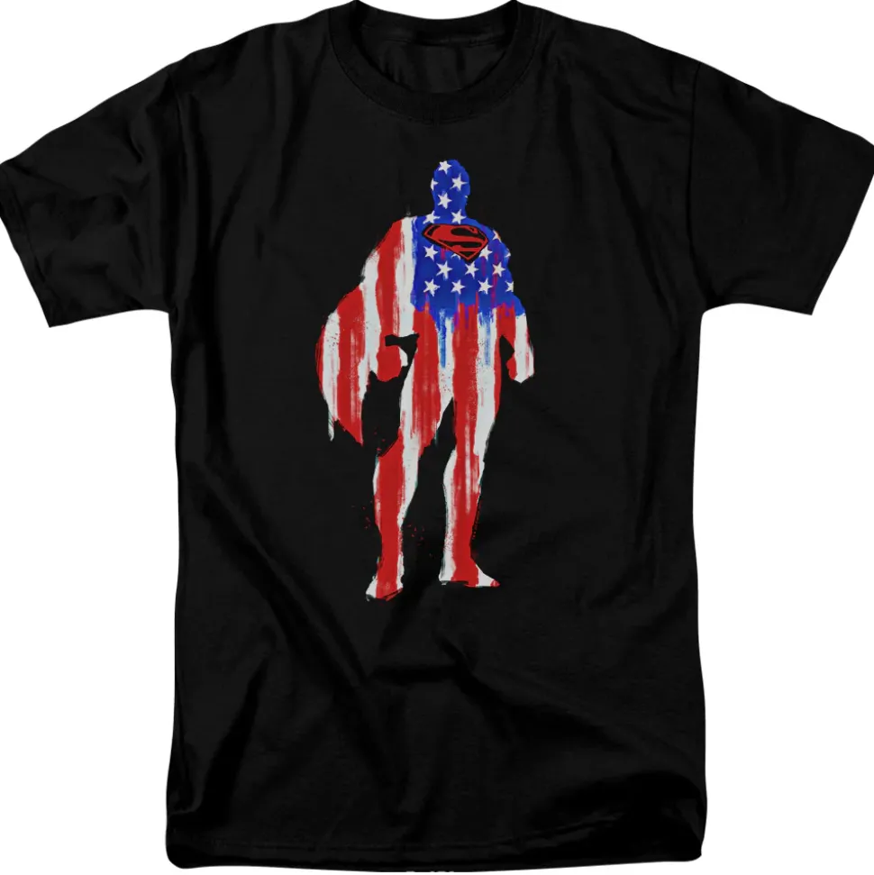 Superman - Flag Silhouette