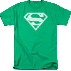 Superman - Green & White Shield (Green)