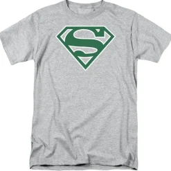 Superman - Green & White Shield (Gray)