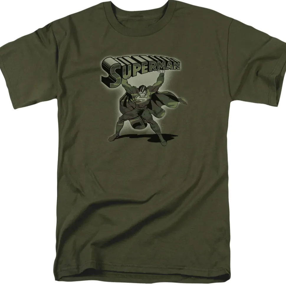 Superman - Holding Camo Logo