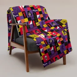 Svengoolie® "Horror Squared" Throw Blanket