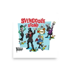 Svengoolie® 45th Anniversary Poster by Jeff Carlson