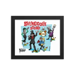 Svengoolie® 45th Anniversary Art Print by Jeff Carlson