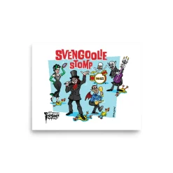Svengoolie® 45th Anniversary Art Print by Jeff Carlson