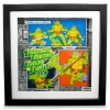 Teenage Mutant Ninja Turtles Wood Frame 3D Shadow Box Wall Art | 14 x 14 Inches