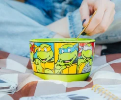 Teenage Mutant Ninja Turtles Characters Ceramic Soup Mug | Holds 24 Ounces