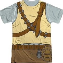 Teenage Mutant Ninja Turtles - Rocksteady Costume (Front & Back)