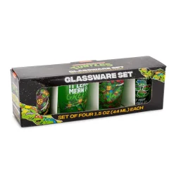Teenage Mutant Ninja Turtles 2-Ounce Mini Shot Glasses | Set of 4