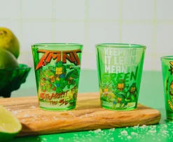 Teenage Mutant Ninja Turtles 2-Ounce Mini Shot Glasses | Set of 4