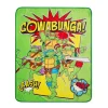 Teenage Mutant Ninja Turtles "Cowabunga" Fleece Throw Blanket | 50 x 60 Inches
