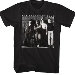 The Breakfast Club - Black and White Locker Pose