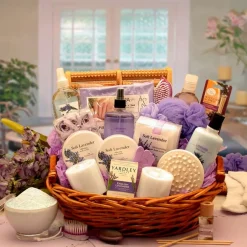 The Essence of Lavender Spa Gift Basket