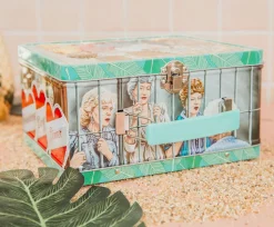 The Golden Girls Cast Retro Metal Tin Lunch Box Tote