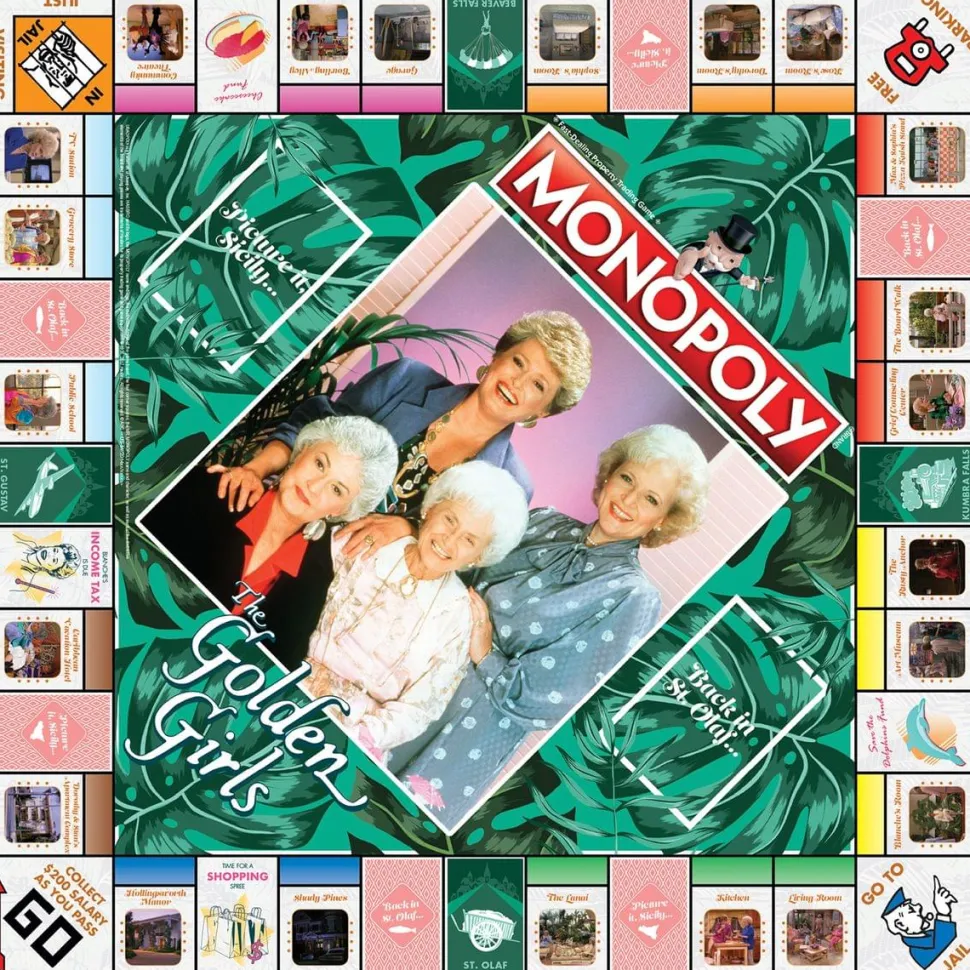 The Golden Girls Monopoly Board Game