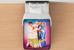 The Golden Girls Stay Golden 45 x 60 Inch Fleece Throw Blanket