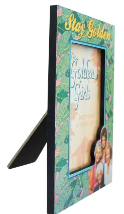 The Golden Girls "Stay Golden" Die-Cut Photo Frame | 4 x 6 Inches
