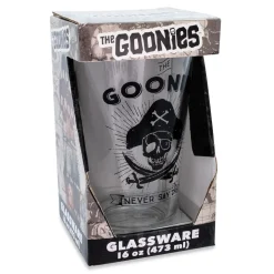 The Goonies "Never Say Die" Pint Glass | Holds 16 Ounces