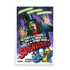 The Horror of Svengoolie Poster Svengoolie® Poster by Bill Morrison (2022 Series)