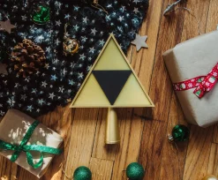 The Legend of Zelda 7-Inch Triforce Light-Up Holiday Tree Topper Decoration