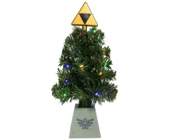 The Legend of Zelda Triforce LED USB-Powered Light-Up Desktop Holiday Tree