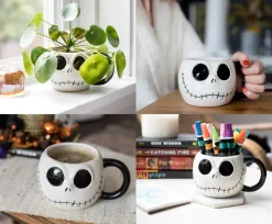 The Nightmare Before Christmas Jack Skellington Sculpted Coffee Mug | 20 Ounces