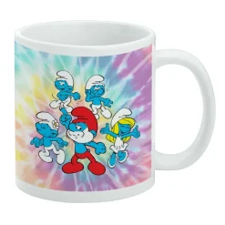 The Smurfs - Feeling Blue Tie Dye Mug