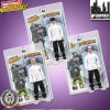 The Three Stooges 8 Inch Action Figures Series: Idle Roomers [Housekeeper Edition] Set of all 3