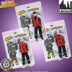 The Three Stooges 8 Inch Action Figures Series: Idle Roomers [Bellhop Edition] Set of all 3