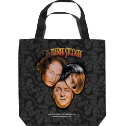 The Three Stooges - Stooges All Over Tote Bag
