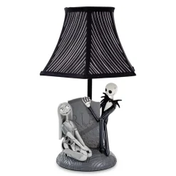 Tim Burton's The Nightmare Before Christmas Jack And Sally 15 Inch Table Lamp