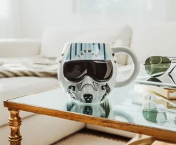 Top Gun: Maverick Iceman Helmet Sculpted Ceramic Mug | Holds 20 Ounces