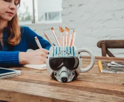 Top Gun: Maverick Iceman Helmet Sculpted Ceramic Mug | Holds 20 Ounces