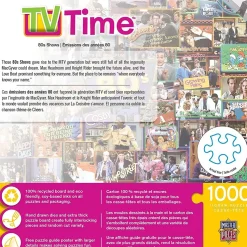 TV Time The 80s 1000 Piece Jigsaw Puzzle