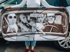 Universal Monsters Sunshade for Car Windshield | 64 x 32 Inches