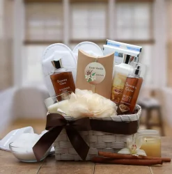 Vanilla Spa Gift Basket