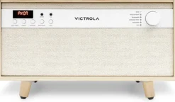 Victrola Century Bluetooth 6-in-1 Music Center Natural Wood