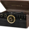Victrola Empire Bluetooth 6-in-1 Mid Century Turntable Entertainment System (Espresso)