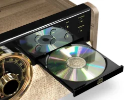 Victrola Empire Bluetooth 6 In 1 Music Center (33/45/78) (Farmhouse Walnut)