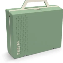 Victrola Re-Spin Sustainable Suitcase Record Player - Basil Green