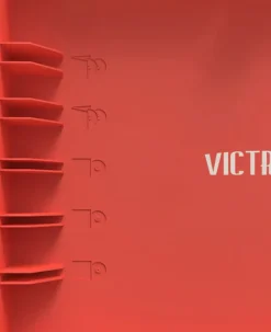 Victrola Re-Spin Sustainable Suitcase Record Player - Red