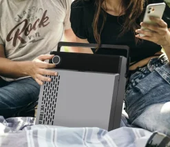 Victrola Revolution GO Portable Record Player: Gray