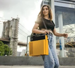 Victrola Revolution GO Portable Record Player: Citrus