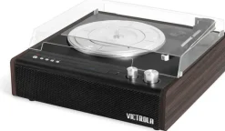 Victrola The Eastwood Hybrid Turntable - Speakers (Espresso)