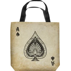 Vintage Ace of Spades Tote Bag